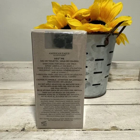 AEO American Eagle Me EDT 1.7 oz Perfume Full Size Spray New Sealed Box Rare